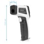 STAHLWERK Infrarot-Laser-Thermometer ILT-600 ST in Weiß-Grau für kontaktlose Temperaturmessungen.
