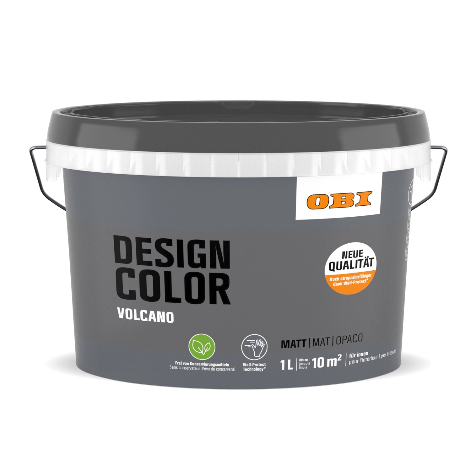 OBI Design Color 1 l Vulkangrau