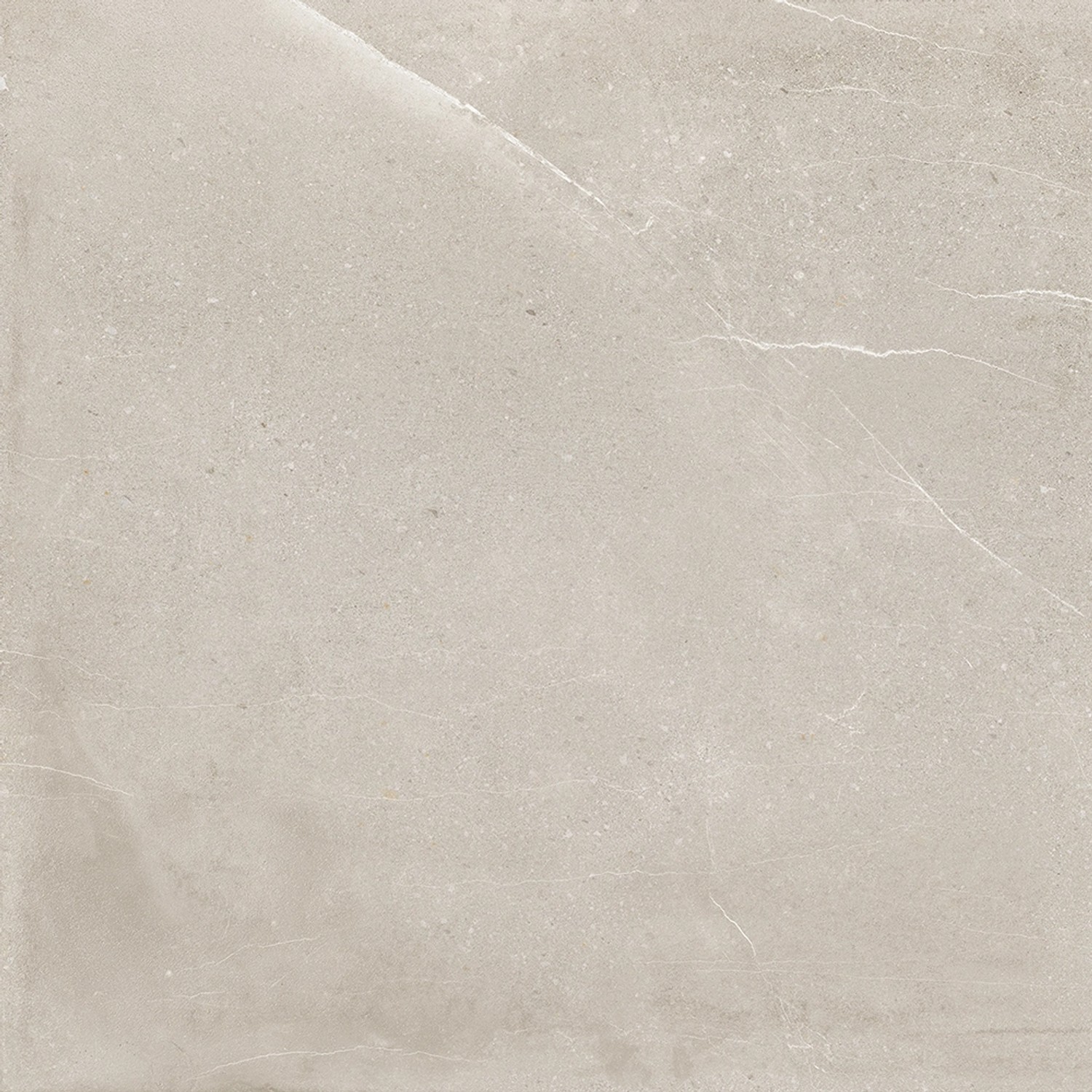 Bodenfliese Urban, Feinsteinzeug, 60x60 cm, matt glasiert, helle Zementoptik für Innenräume.