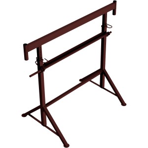 Brauner Schake Kurbelgerüstbock 1,50 m x 1,95 m für Bauarbeiten und Gerüstbau.