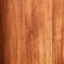 Detailaufnahme Holzstruktur der Brilliant Calandra Design-Stehlampe, braun.