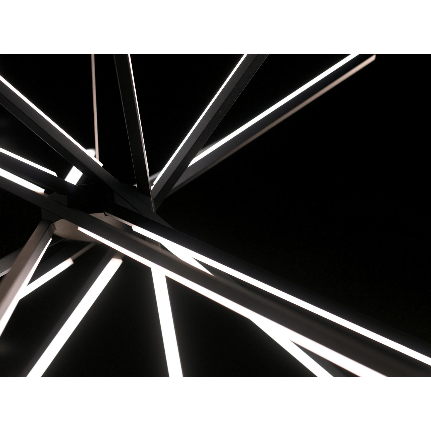 Luce Design LED-Deckenleuchte Schwarz Shanghai