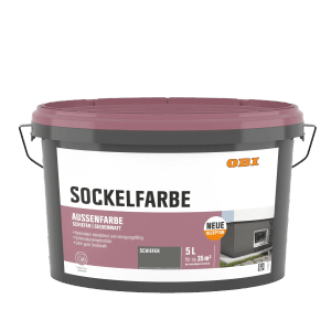 OBI Sockelfarbe Schiefergrau 5 l