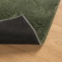 vidaXL Teppich HUARTE Kurzflor Weich und Waschbar Waldgrün 80x200 cm 375091_5