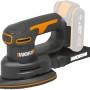 Worx Akku-Dreieckschleifer WX822.9 Solo 20 V, ideal zum Schleifen von Ecken und Kanten.