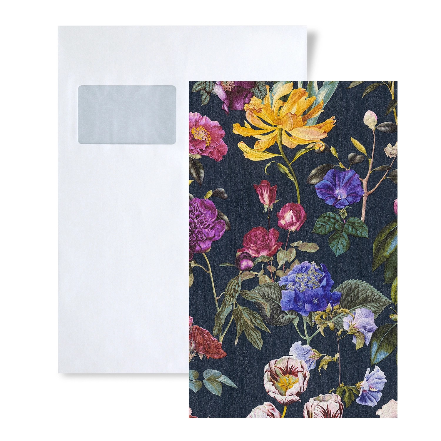 PROFHOME 1 MUSTERSTÜCK S-373364-GU DIN A4 MUSTER der Blumen Tapete günstig online kaufen