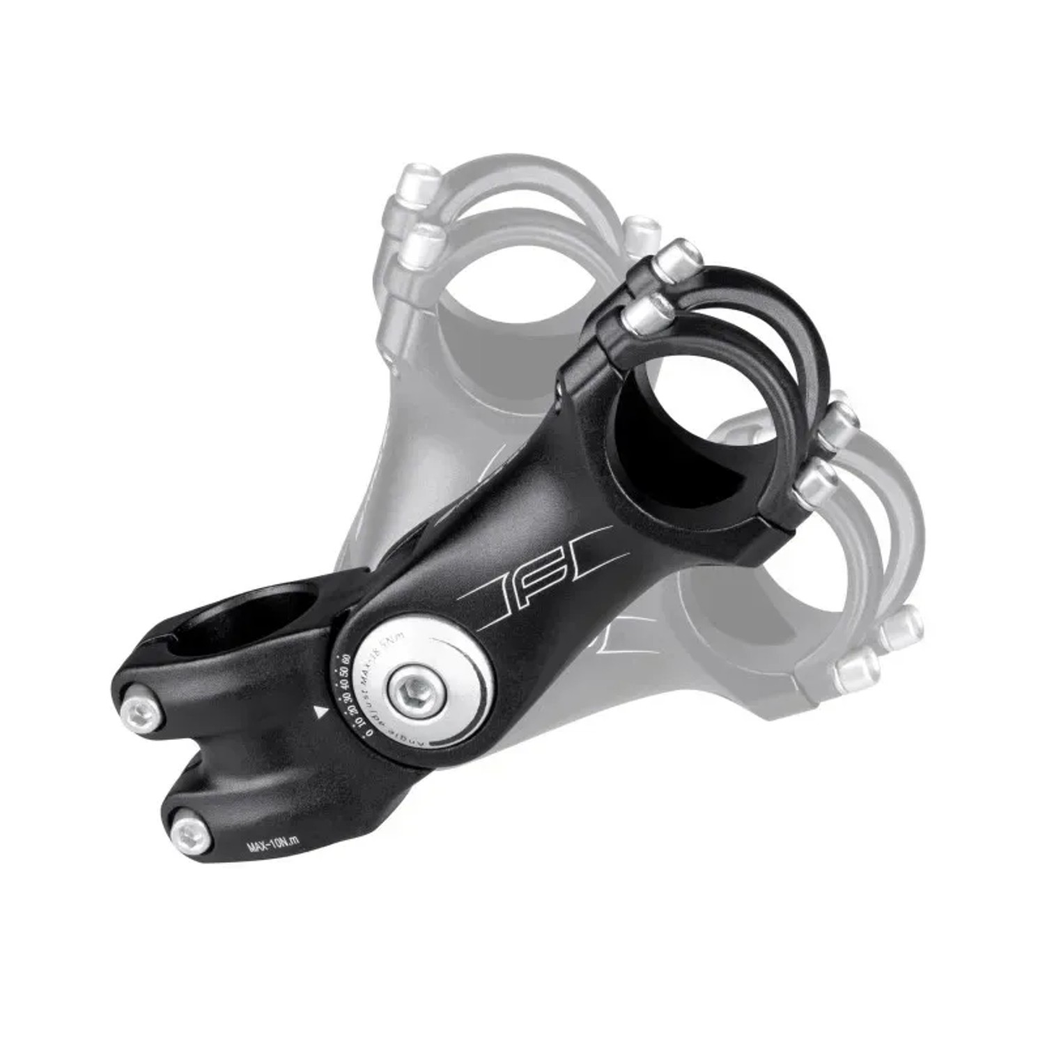 Verstellbarer Force Vorbau aus Aluminium, 31,8/125mm, für Fahrradlenker.