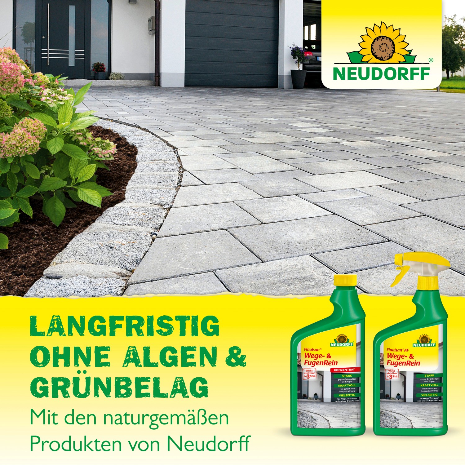 Neudorff Finalsan UnkrautFrei PLUS, Unkrautbekämpfung für Beet und Garten.