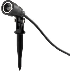 REV Ritter LED Aqua Spot, 1er-Set, schwarz, mit Erdspieß für Garten und Teich.