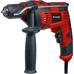 Einhell Schlagbohrmaschine TC-ID 720/1 E (720 W) mit Tiefenanschlag für Holz, Metall und Beton.