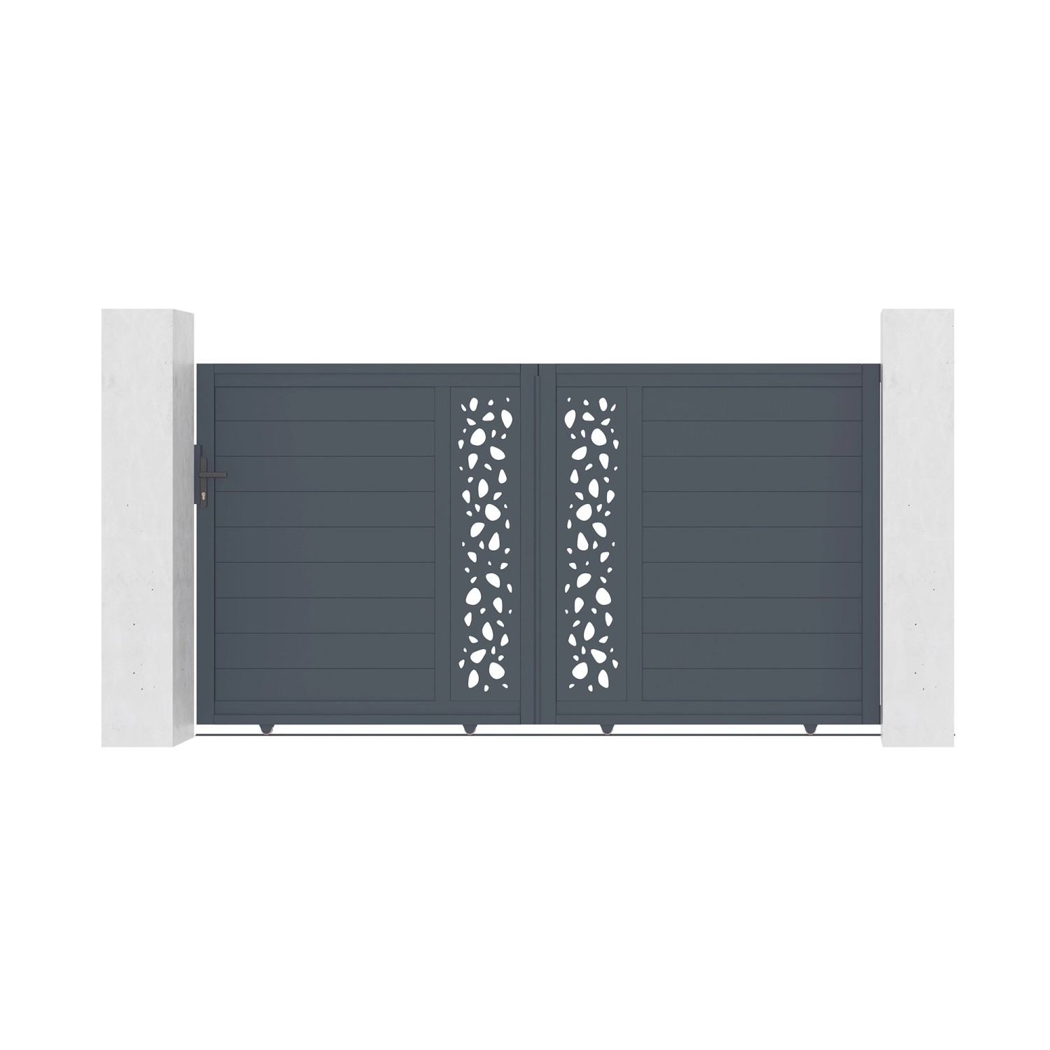 Casanoov Schiebetor Aus Aluminium 3M Sunny H 160Cm Grau günstig online kaufen