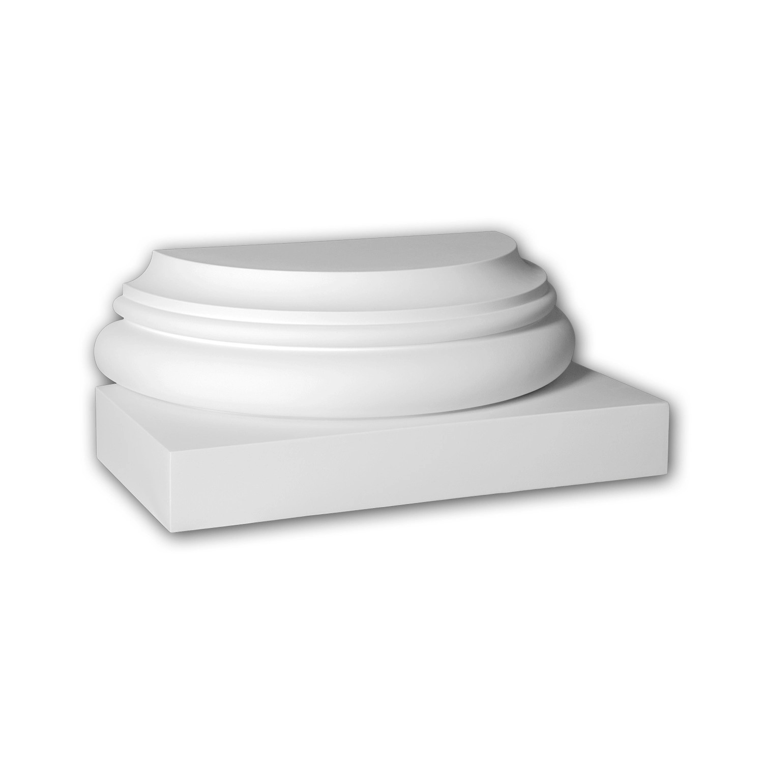 PROFHOME 417101 Halbsäulen Sockel Fassadenstuck Säule Fassaden Element 43,5 günstig online kaufen