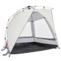 vidaXL Strandzelt 2 Personen Grau Quick Release Wasserdicht 4005292