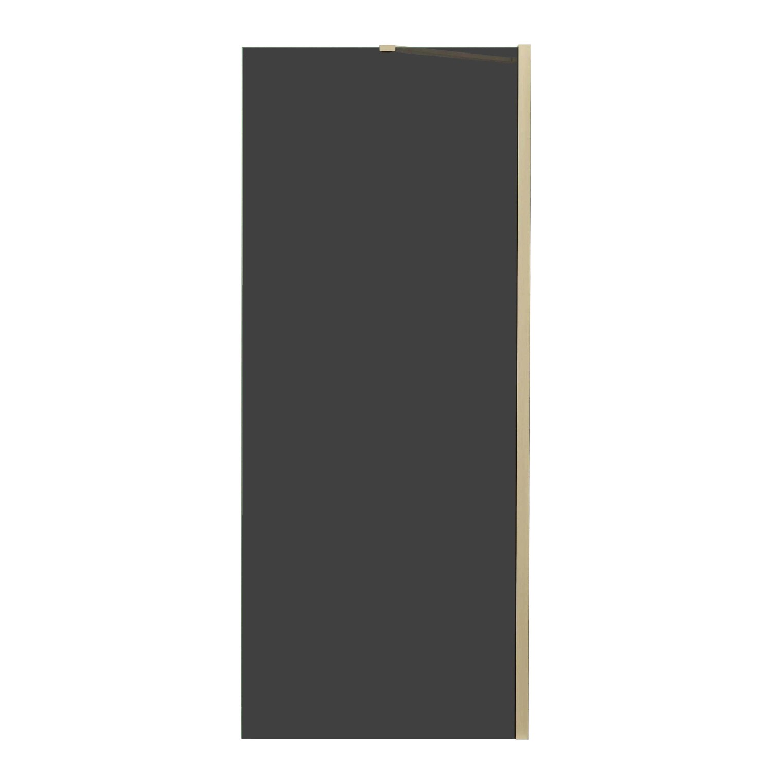AICA Goldrahmen Walk In Duschtrennwand B.140cm x H.200cm Duschwand mit Glas günstig online kaufen