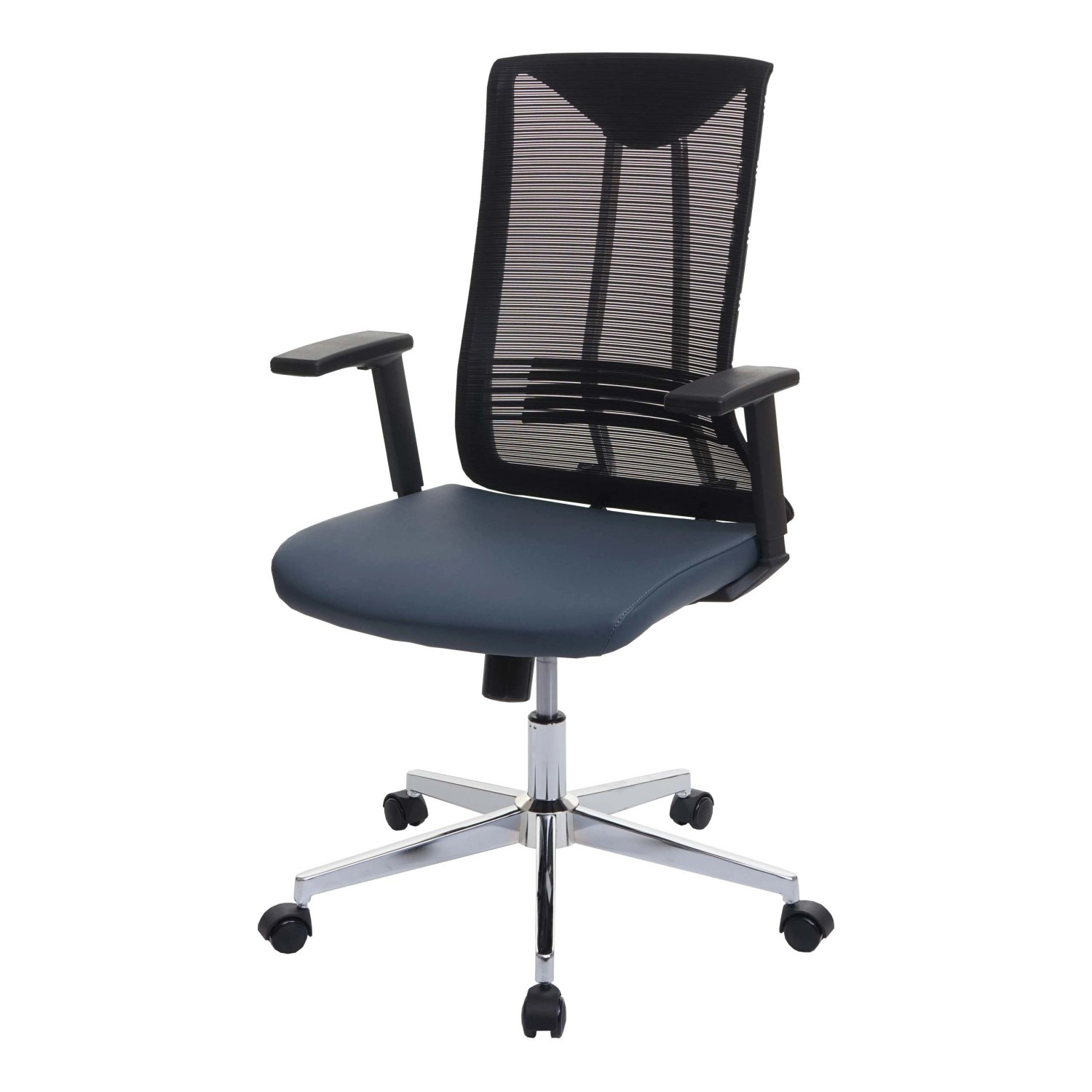 MCW Bürostuhl J53 Blau-Grau günstig online kaufen