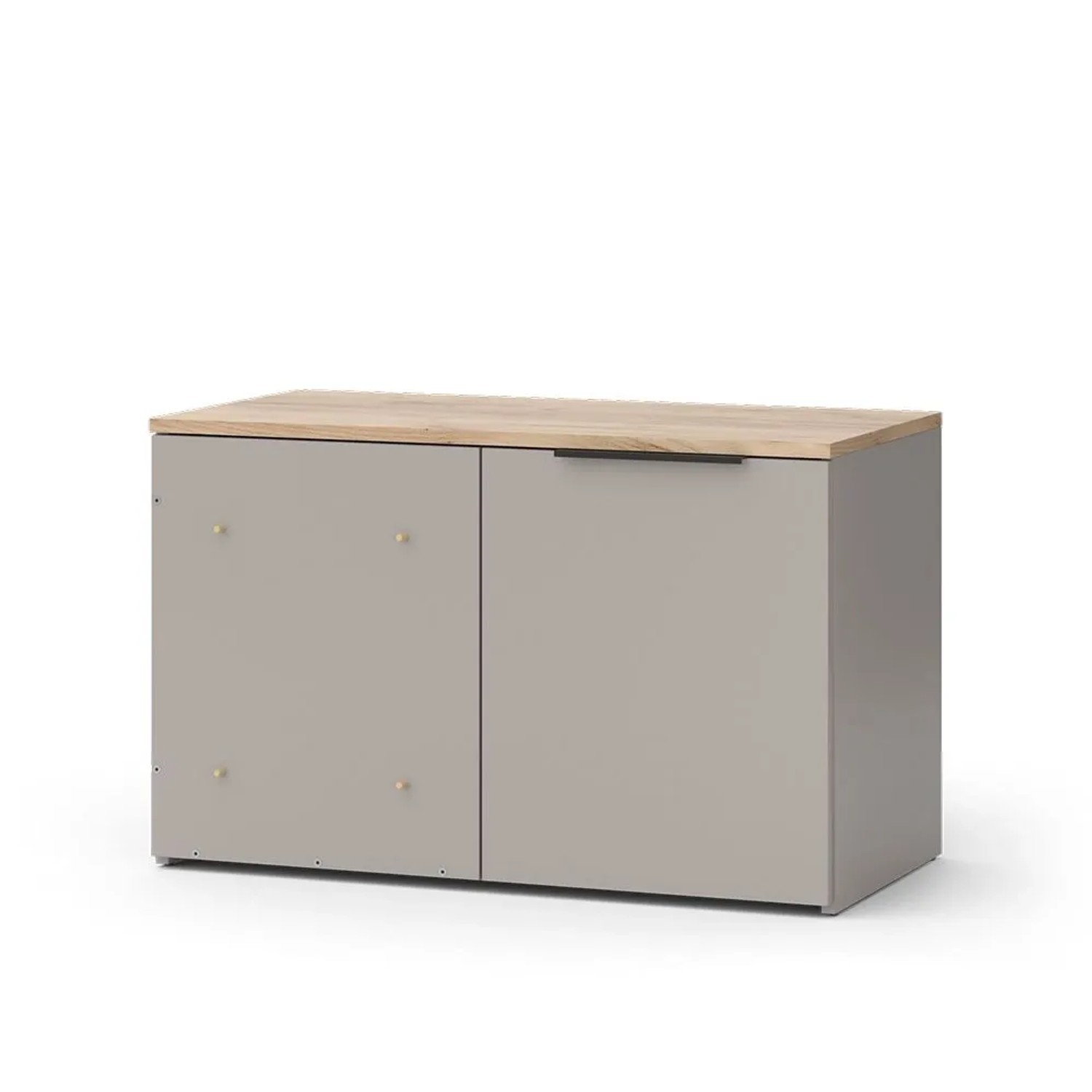 Vicco Eckkommode Wido Greige 80 x 50 mit Tür Art Nr 56613