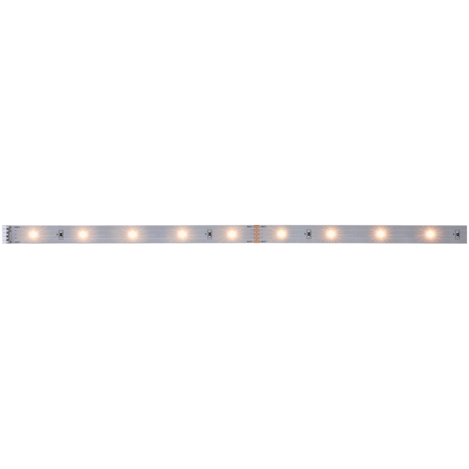 Paulmann MaxLED 250 Stripe 1 m Warmweiß IP20 2700K 4W 230/24V Silber