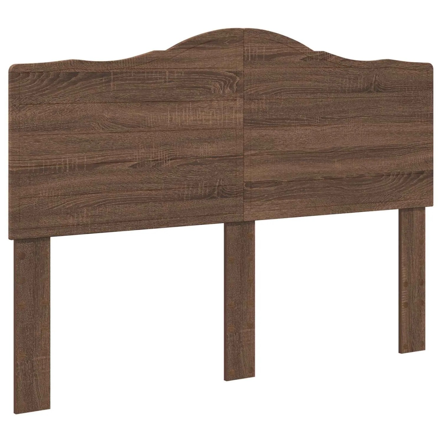 vidaXL Kopfteil mit Kopfteil Braun Eichen-Optik 150 cm Holzwerkstoff 887997