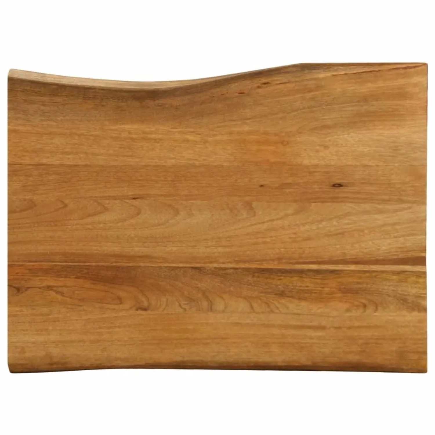 vidaXL Tischplatte mit Baumkante 90x60x2,5 cm Massivholz Mango 370765