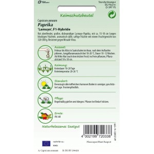 SAMEN PFANN Paprika Lamuyo F1