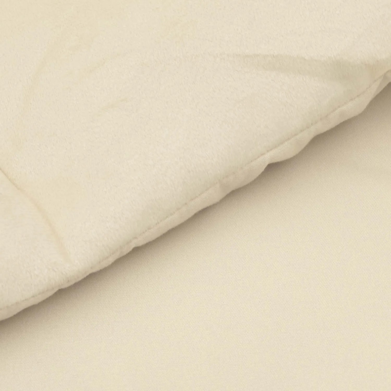 vidaXL Winterbettdecke Gepolstert Creme 140 x 220 cm Mikrofaser 42026151_5