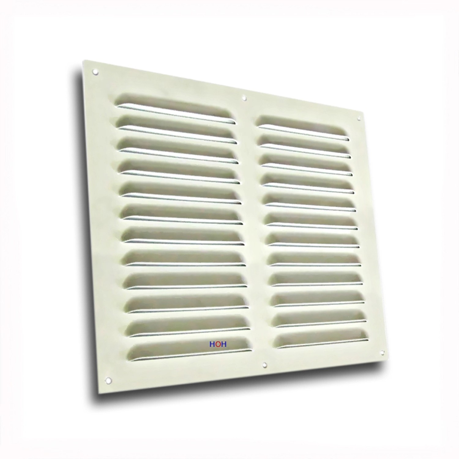 Häusler Lüftungsgitter LG-3025 W Lamellengitter Alu Weiß 300 x 250mm Abluft günstig online kaufen