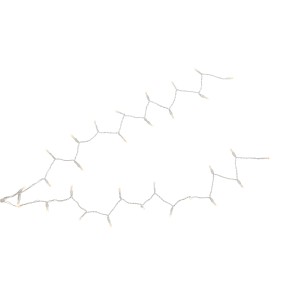 Globo LED-Band, transparent, 50 cm, für Außen-Lichterketten, geeignet für Sonnenschirme.