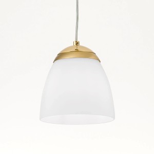 Orion Lampenschirm Susan, E27, Ø 16cm, Kegelform, Glas, für Lampen & Leuchten.