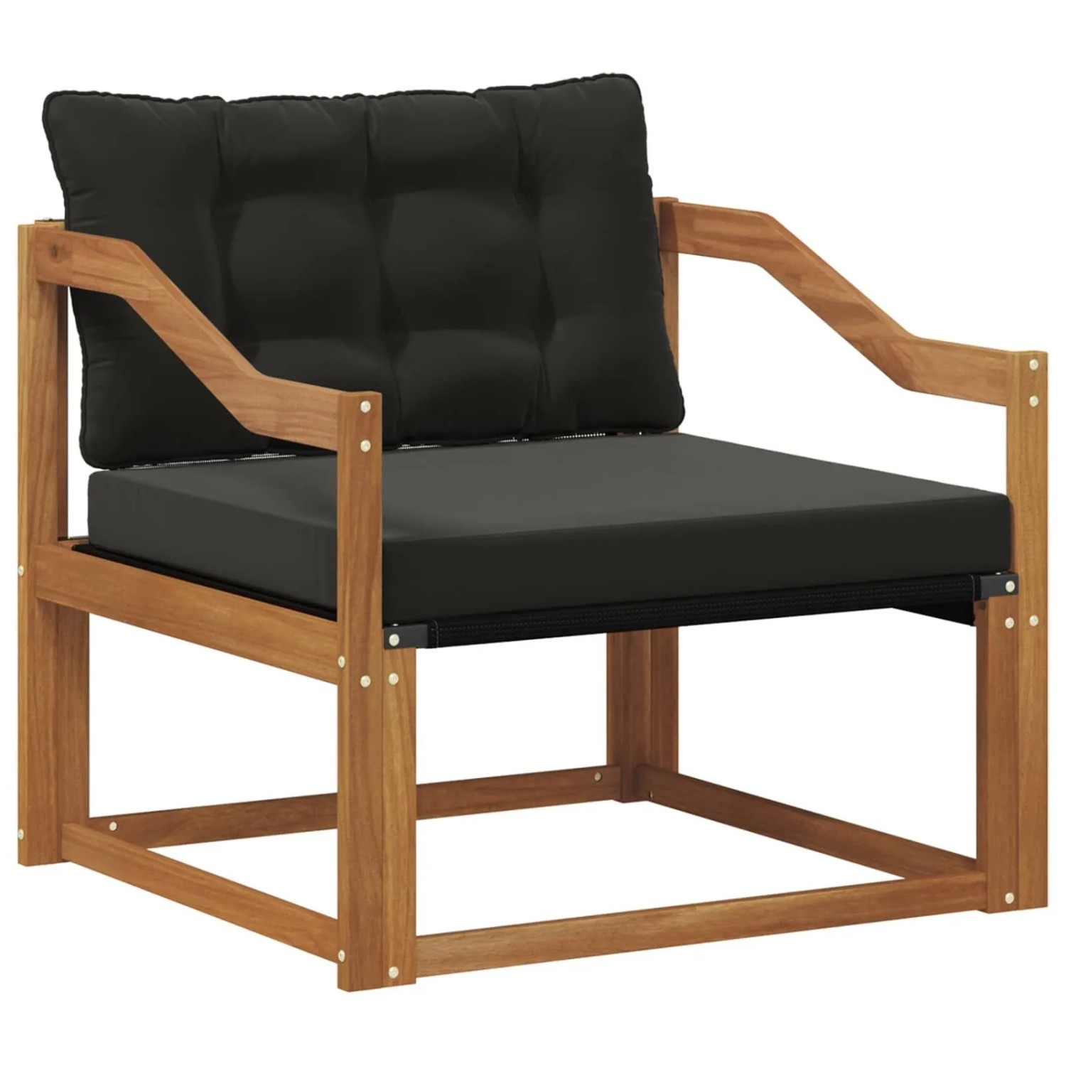 Thumbnail - vidaXL Outdoor-Sofagarnitur Massives Akazienholz und Textilene Natur 3436332