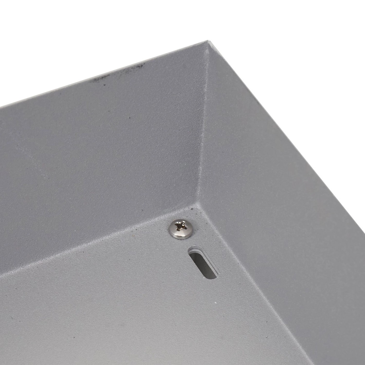 PROREGAL Mähroboter-Garage Mit Pflanzkasten 37x60x70cm Metall Grau_5