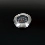 Detailaufnahme des Deckelthermometers vom tepro Gasgrill Mayfield.
