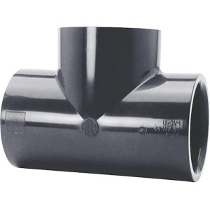 Summer Fun PVC T-Stück für Pool Verrohrung, 90° Winkel, zum einfachen Verbinden von Pool Zubehör.