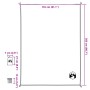 vidaXL Picknickdecke mit Heringen Blau 205x155 cm 4004201_6