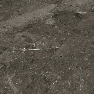 ECO4ALL Pro Granito Nero Vinylboden in dunkler Steinoptik mit Marmorierung.