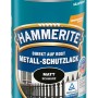 Hammerite Metall-Schutzlack Spray, Schwarz matt, 400ml Dose für Rostschutz und Lackierung.
