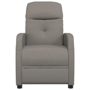 vidaXL Relaxsessel Taupe Stoff 289824