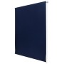 Dunkelblaues Sol Royal Thermorollo SolReflect T42, 110x160cm, für Fenster, mit Kettenzug.