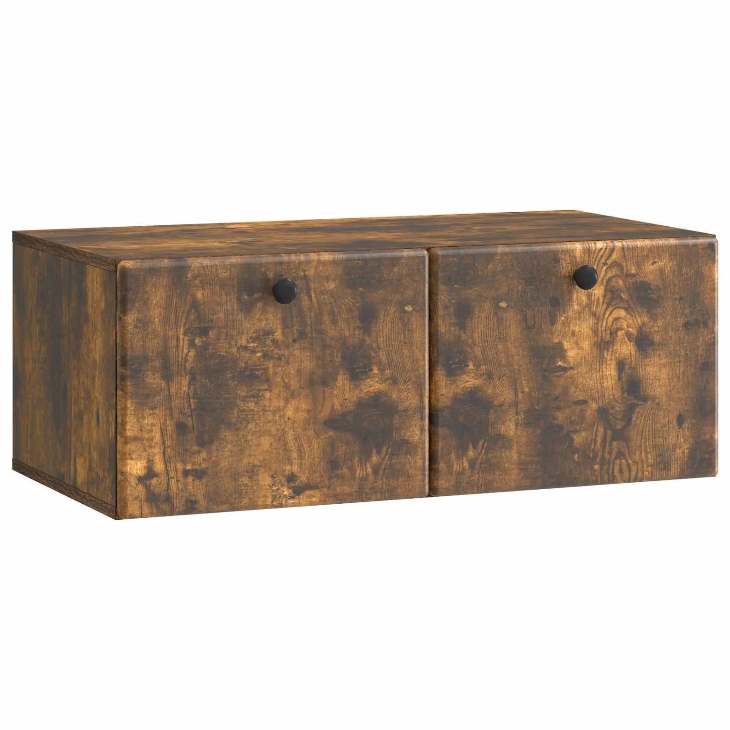 vidaXL Wandmontierter TV-Schrank Geräucherte Eiche 78,5 x 41 x 30 cm 899200
