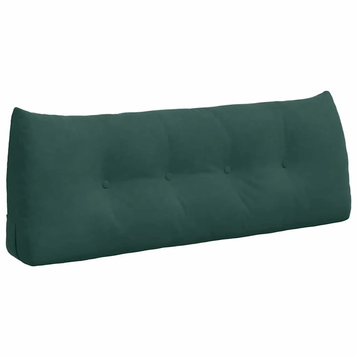 vidaXL Rückenkissen Dunkelgrün 120 x 24 x 50 cm Samt 42014489