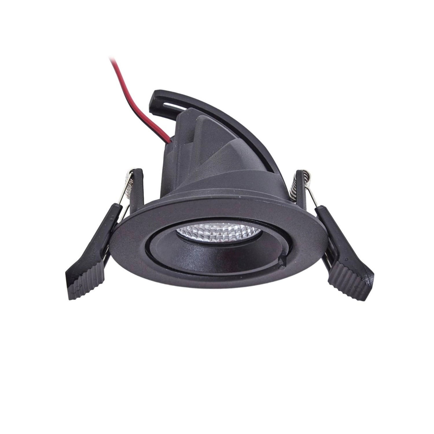 Arcchio LED Hochvolt Einbaustrahler Harcos 10017535 Modern in Schwarz aus A günstig online kaufen
