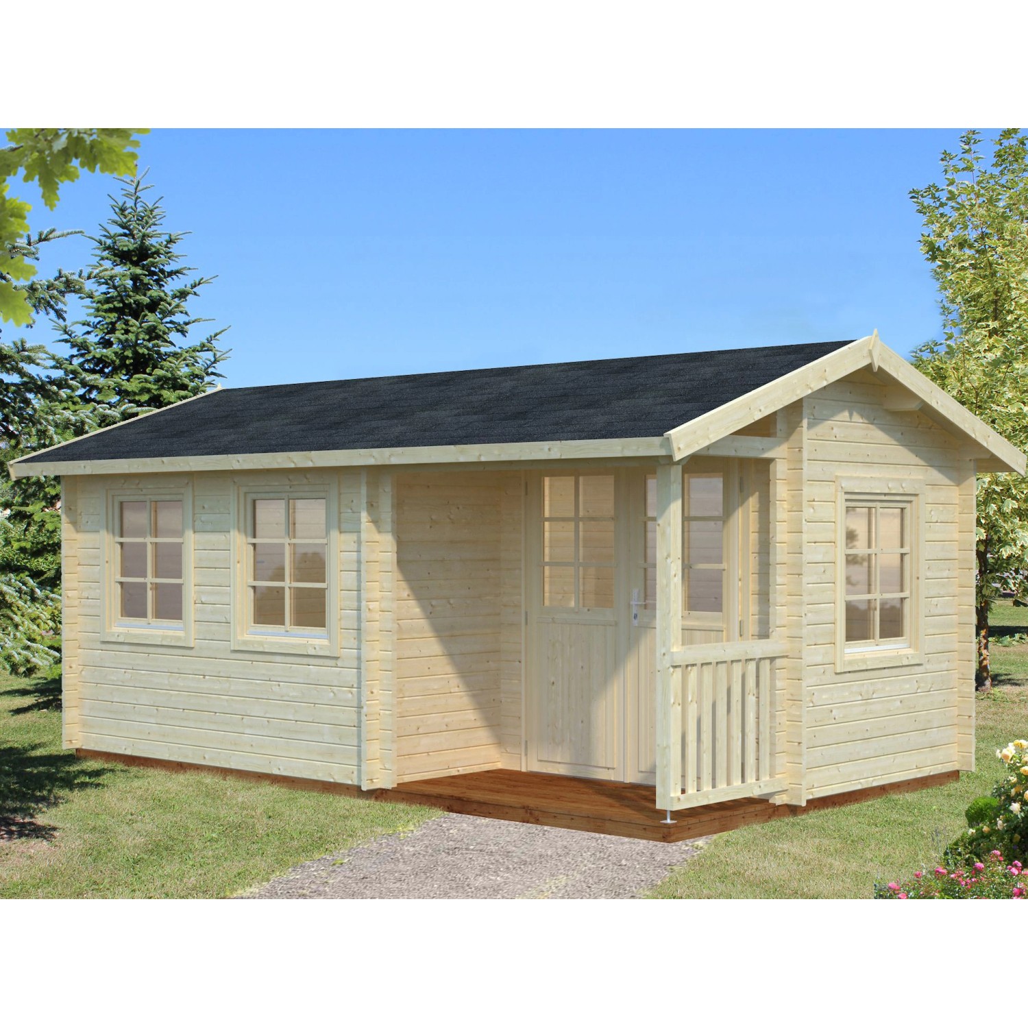 Palmako Gartenhaus "Susanna", 12,4 qm günstig online kaufen