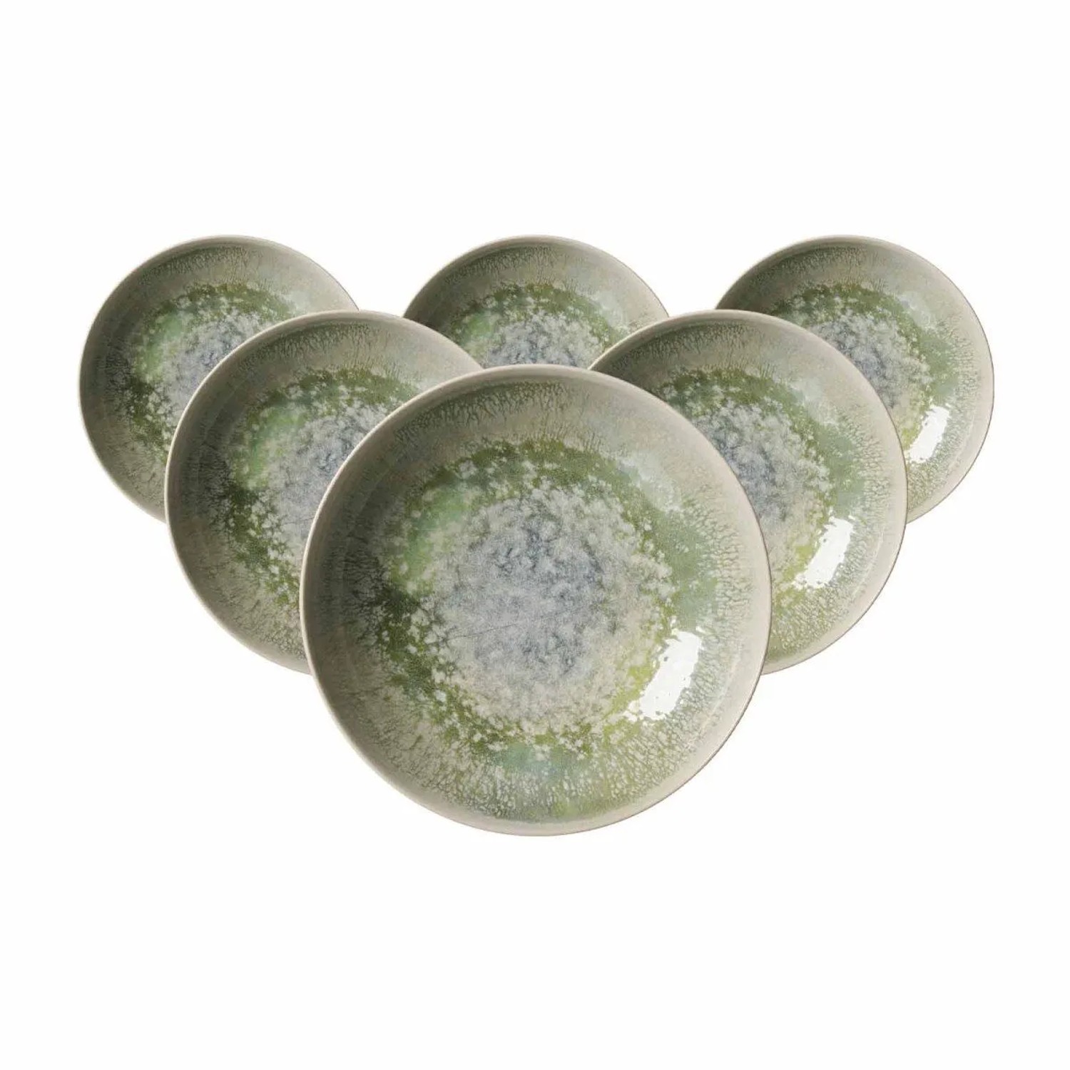 Ritzenhoff & Breker Cecina Suppenteller 21 cm 6er Set Jade