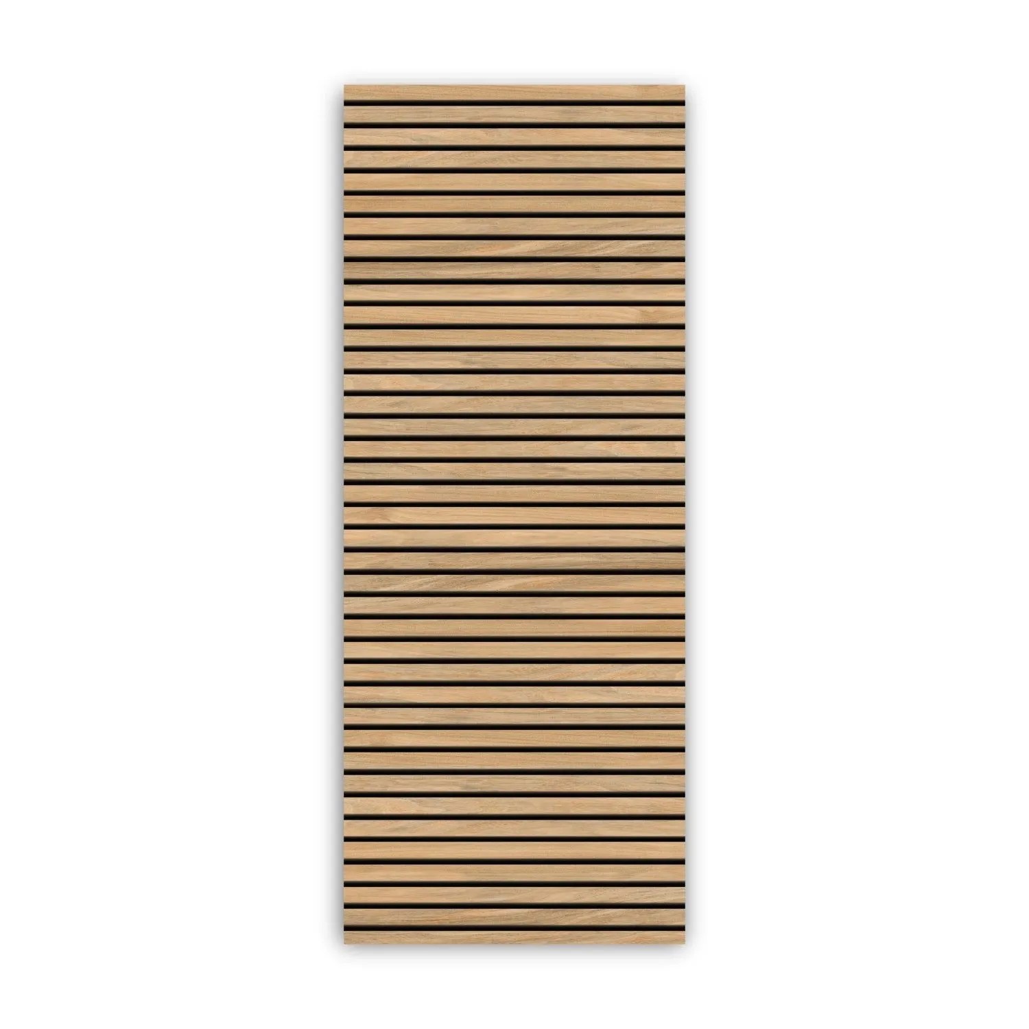 Walllux Duschrückwand Quer Eiche Streifen Alu-Verbund 3 mm 100 x 255 cm