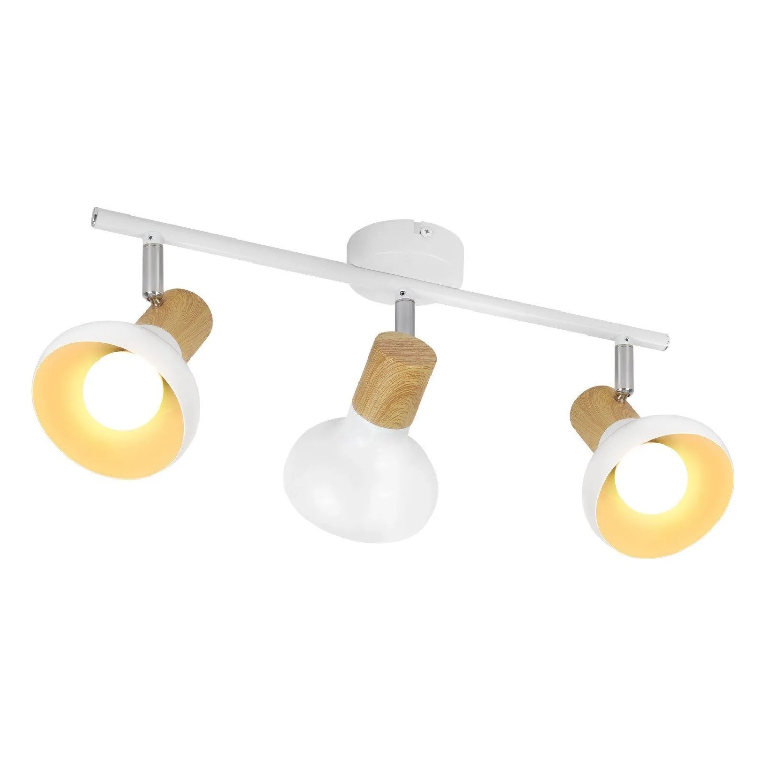 NETTLIFE Deckenstrahler aus Metal L42Weiß-1