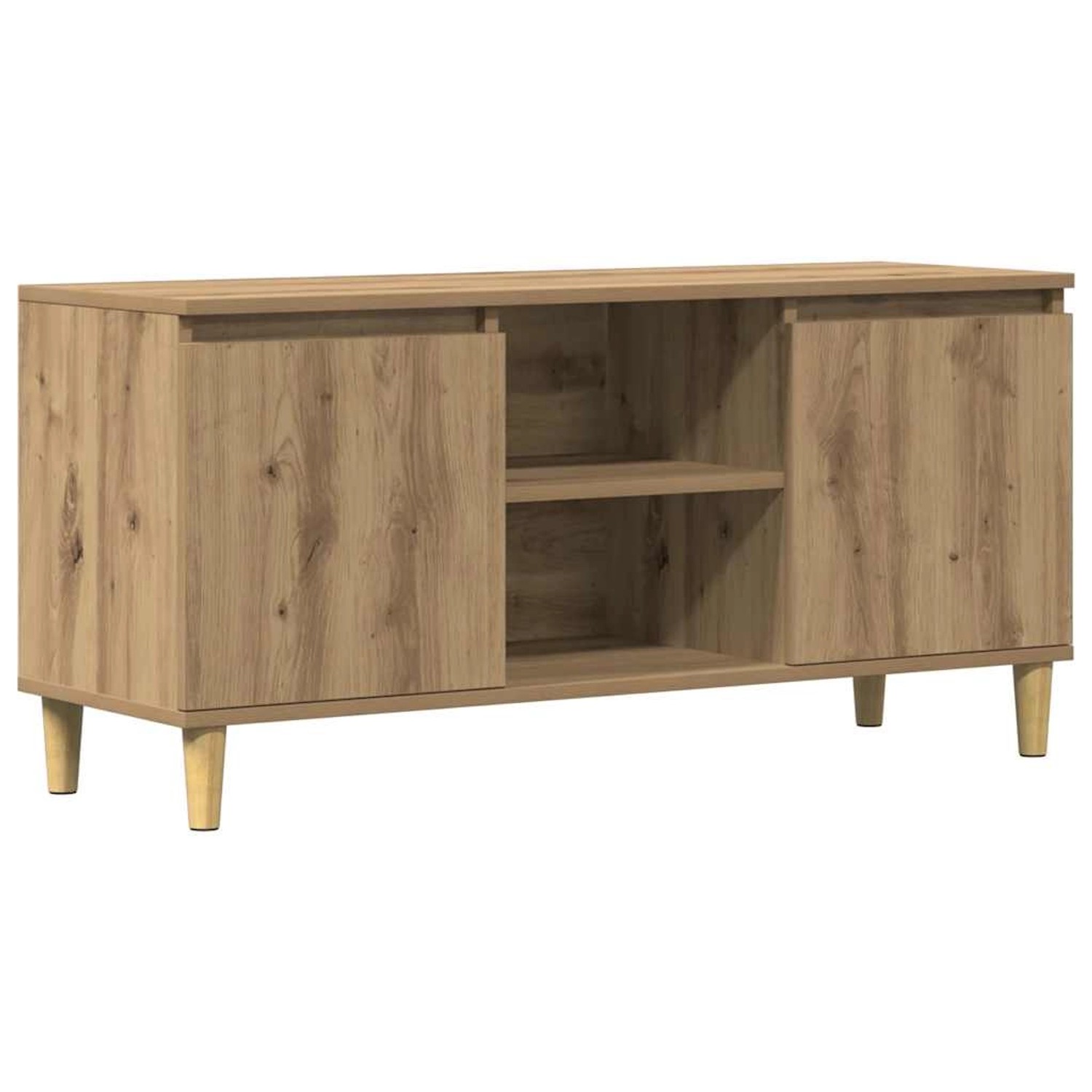 vidaXL TV-Schrank Artisan-Eiche 102x35x50 cm Holzwerkstoff 856429 günstig online kaufen