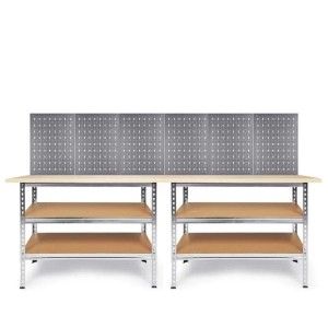 Ondis24 Werkstatt Set Uwe 240cm Melamin  + 6 LW