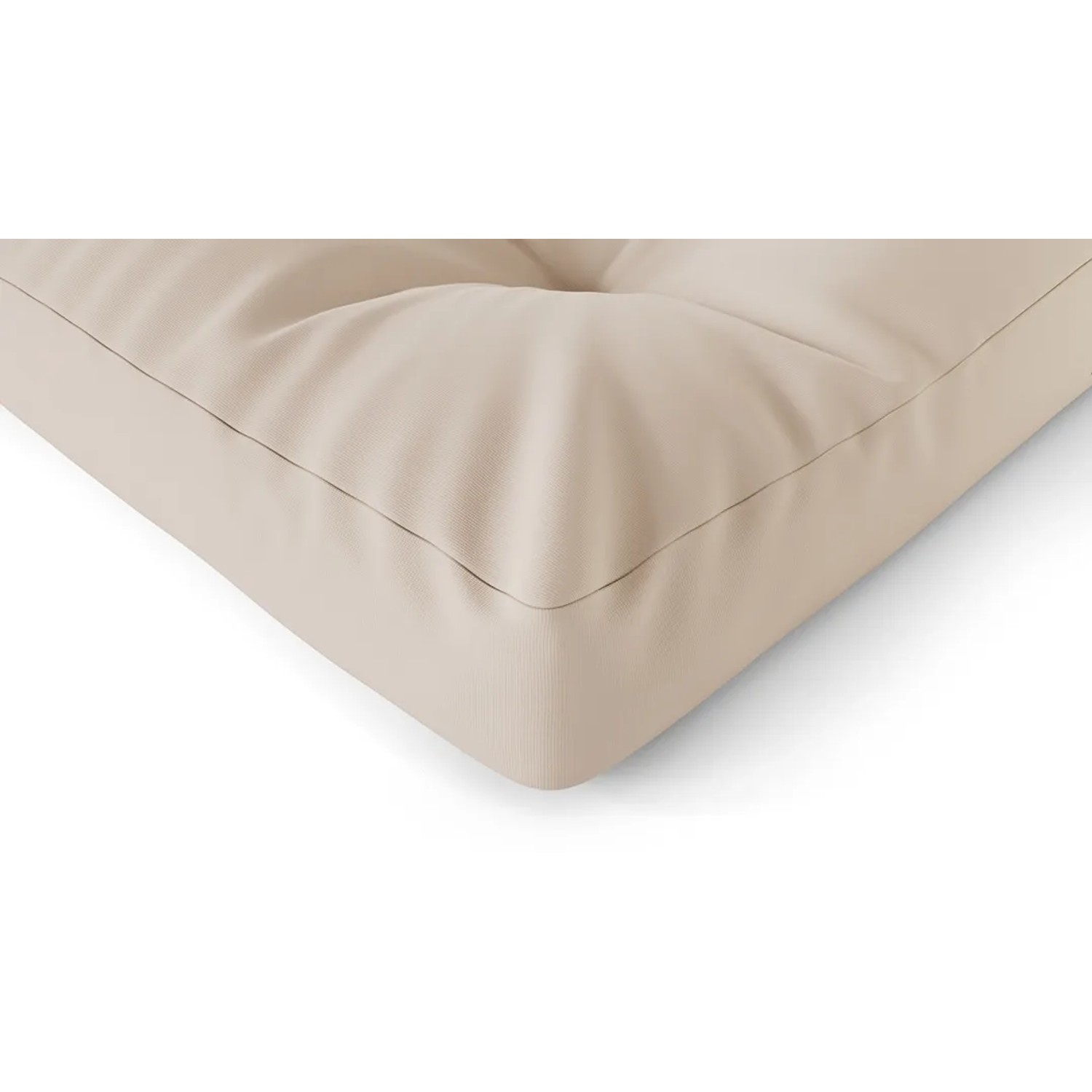 Beiges Knuffelwuff Hundekissen Gatsby Cordura, 65x90cm, Detailansicht.
