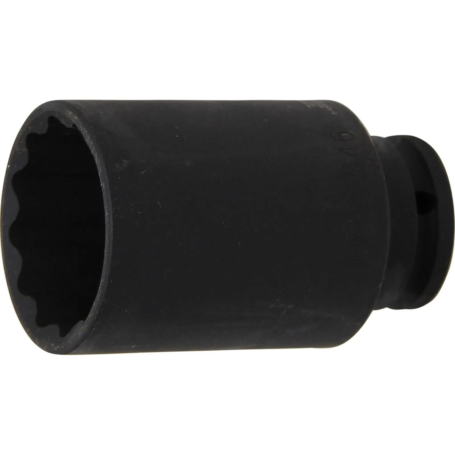 BGS Kraft Steckschlüssel Einsatz Zwölfkant Antrieb Innenvierkant 12 5 Mm  1 2 Zoll  SW 46 Mm 5234