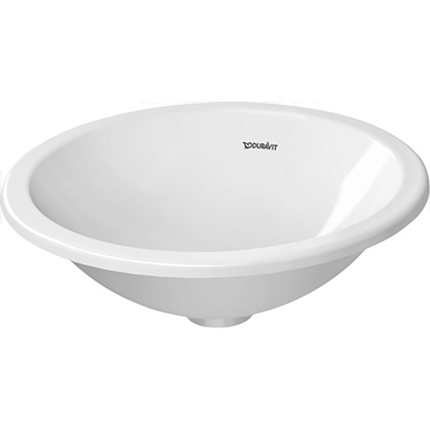 Duravit Einbauwaschbecken Architec 45 cm Weiß Glasiert mit Waschtisch