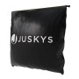 Schwarze Juskys Schutzhülle CoverSafe Pro für Gartenmöbel, 150x90x75 cm.